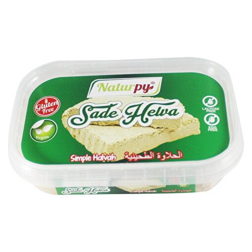 Picture of Naturpy Vegan Plaın Halva 185 gr