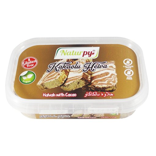 Picture of Naturpy Vegan Halva Wıth Cacao 185 gr