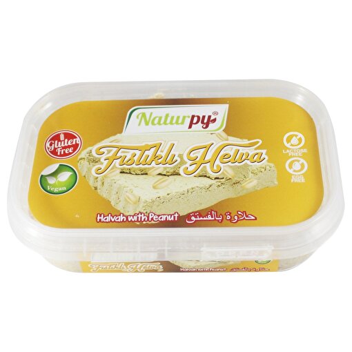 Picture of Naturpy Vegan Halva With Peanut 185 gr