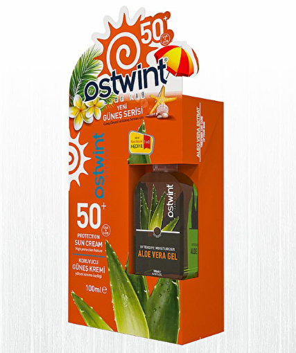 Picture of Ostwint Protection Sun Cream 50 + Aloe Vera Gel (Gift)