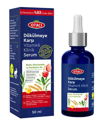 Picture of Otacı Anti Hair Loss Clinic Serum With Vitamins 50 Ml