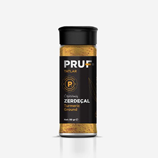 Picture of PRUF Turmeric Powdered Bottles