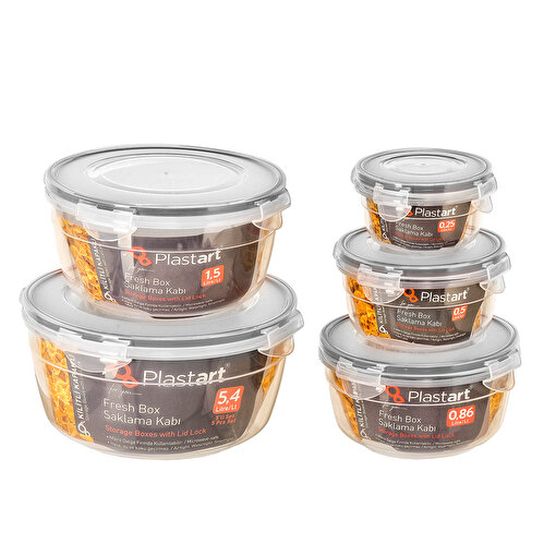 Picture of Plastart Fresh Box Round 5 Pieces Set(Lc 400,405,410,415,420)