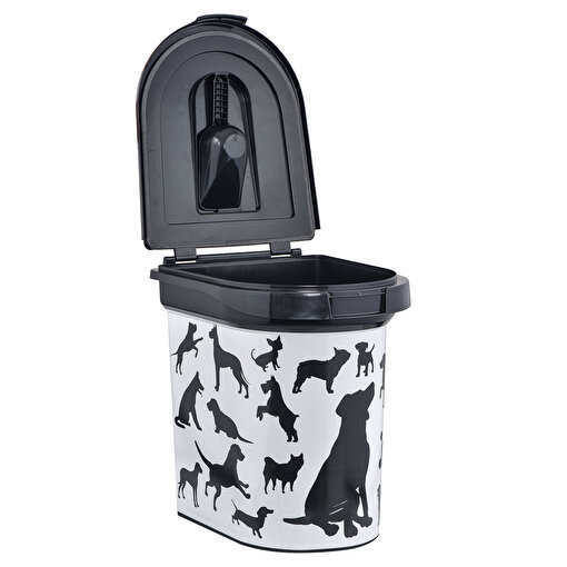 Picture of Pet Plastart Container Pet Food Black 32,5 41 X 43,5 / 33 Lt