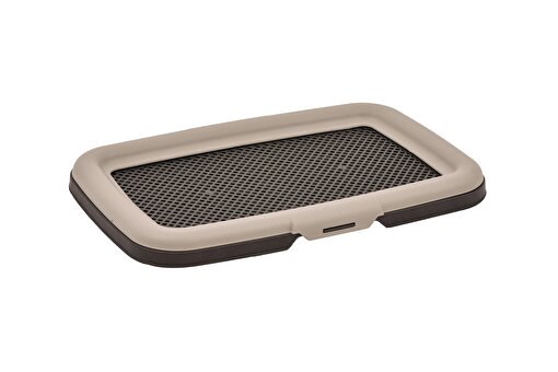 Picture of Pet Plastart Smart Dog Litter Tray Beige&Brown  59 X 39 X 5,5 