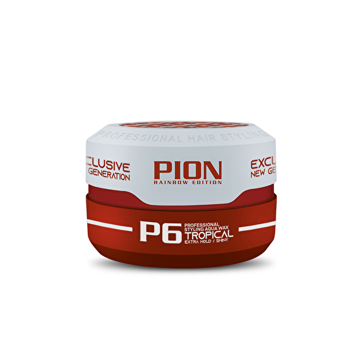 Picture of Pion Rainbow Aqua Wax P6 Extra Hold Shiny Tropical 150 Ml