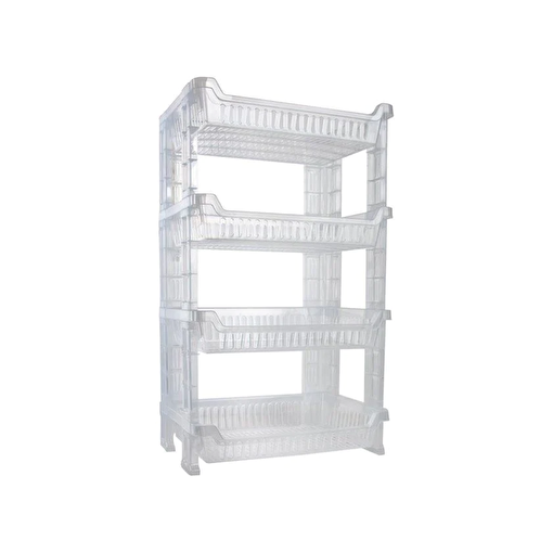 Picture of Proff Vegatable Storage Rack-4 Tiers-Transparent