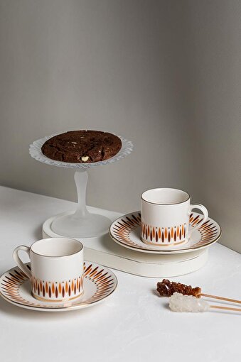 Picture of Porser Palm Brown Pure Coffee Set 4 Pieces