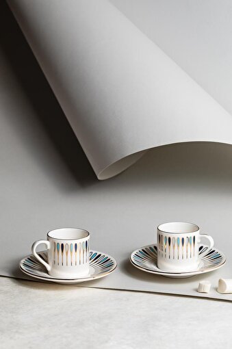 Picture of Porser Pera Blue Pure Coffee Set 4 Pieces