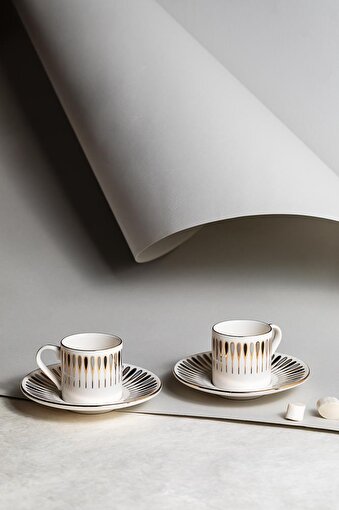 Picture of Porser Pera Black Pure Coffee Set 4 Pieces