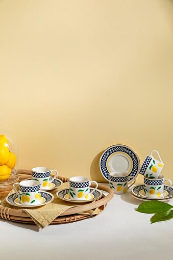 Picture of Porser Blue Zest Pure Coffee Set 12 Pieces