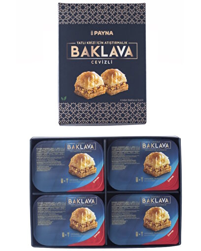 Payna Cevizli Baklava 4'lü kutu. ürün görseli