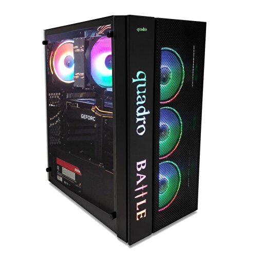 Quadro Battle IX5 14320 i5 14400F 32gb DDR5 1tb nvme 16gb RTX5060ti Freedos. ürün görseli