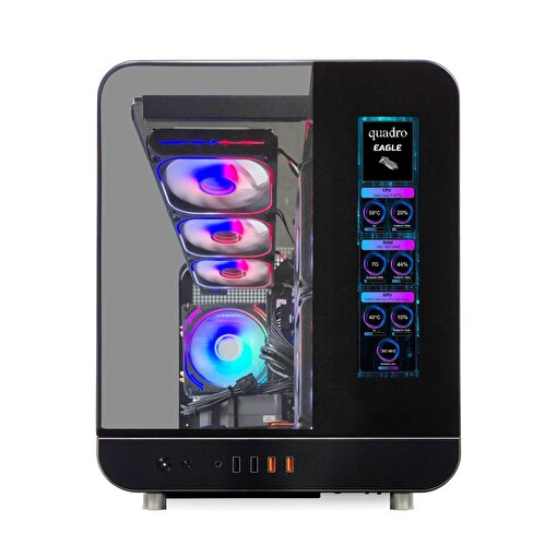 Quadro Eagle IX5 14322 i5 14400F 32gb DDR5 1tb nvme 16gb RTX5060ti Freedos. ürün görseli