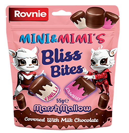 Picture of Rovnie Chocolate Covered Marshmellow 55 Gr