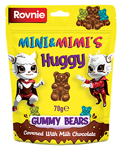 Picture of Rovnie Chocolate Covered Jelly Candy 70 Gr