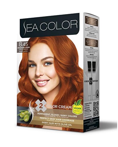 Picture of SEA COLOR HAIR DYE KIT 8.45