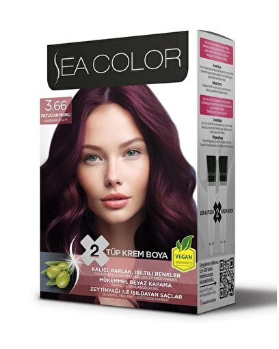 Picture of SEA COLOR HAIR DYE KIT 3.66