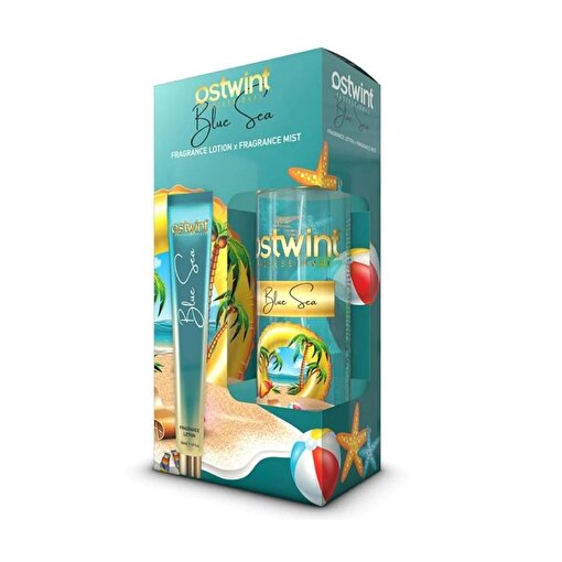 Picture of Ostwint Body Mist Fragrances Blue Sea+ 50 Ml Body Lotion ( Gift)