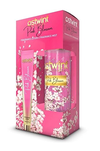 Picture of Ostwint Body Mist Fragrances Pink  Blossom + 50 Ml Body Lotion ( Gift)