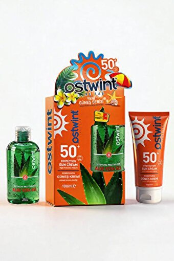 Picture of Ostwint Protection Sun Cream 50 + Aloevera Gel Set