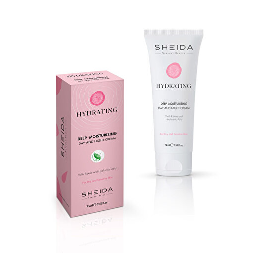 Sheida Hydrating Yoğun Nemlendirici Günlük Bakim Kremi 75ml - Kuru ve Hassas Ciltler İçin. ürün görseli