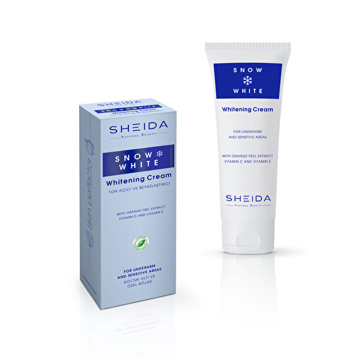 Sheida Snow White Ton Açıcı ve Beyazlaştırıcı Koltuk Altı Ve Özel Bölge Kremi 75 ml. ürün görseli