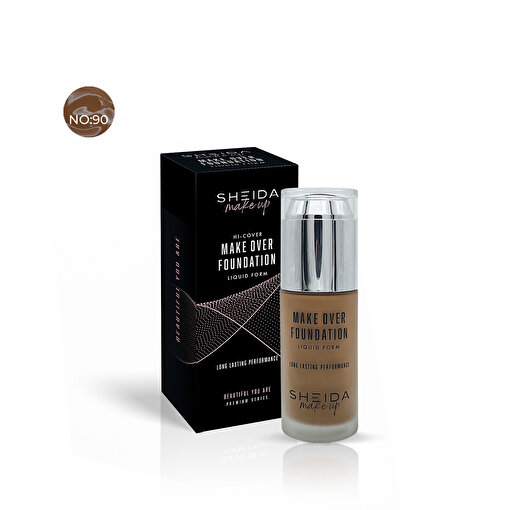 Picture of Sheida Make Over Foundation Liquid Form 40ML No:90
