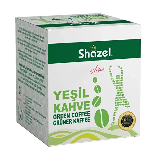 Picture of Shazel Green Coffee Slim&Fit 3g X 14 Pieces X 12 Boxes X 1 Carton