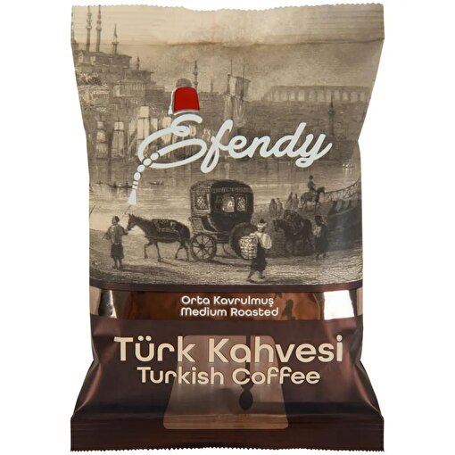 Picture of Shazel Efendy Shazel Traditional Turkish Coffee Medium Roasted 100g X 25 Pieces X 4 Boxes X 1 Carton