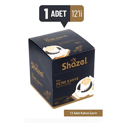 Picture of Shazel Drip Filter Coffee Classic 8g X 12 Pieces X 12 Boxes X 1 Carton
