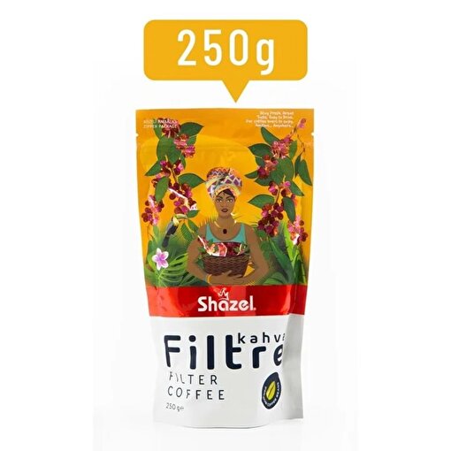 Picture of Shazel Filter Coffee Ground Doypack 250g X 12 Pieces X 1 Carton