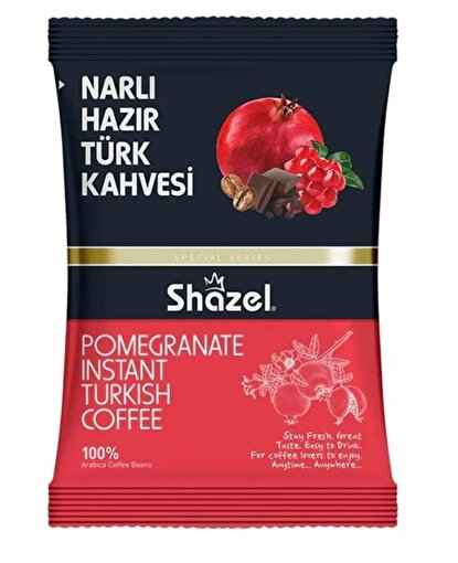 Picture of Shazel Pomagrante instant Turkish Coffee 100g X 16 Pieces X 4 Boxes X 1 Carton