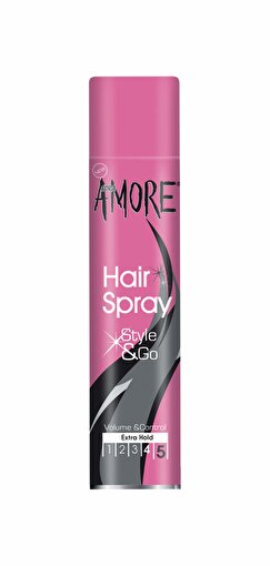 Picture of Amore Hair Spray Extra Hold 200 Ml