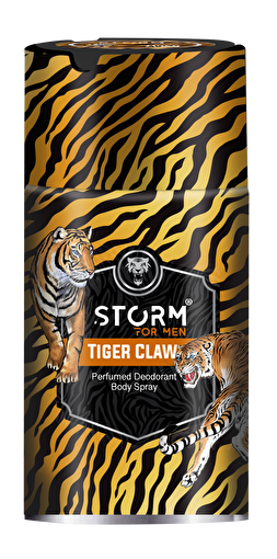 Picture of Storm Deo Spray For Men Tiger Claw 250 Ml 
