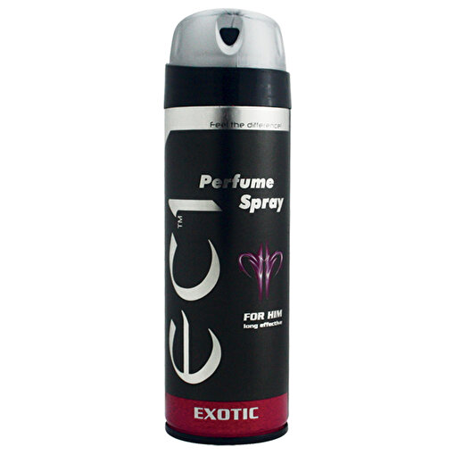 Picture of Eci Perfumed Spray For Men Exotic 200Ml   (Moq 20.000Pcs)