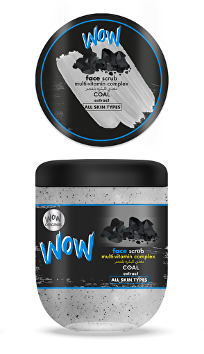 Picture of Wow Face Scrub Coal Extract 500 Ml 