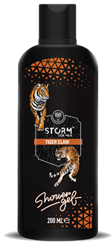 Picture of Storm For Men Tiger Claw Shower Gel 200 Ml (Moq 10.000 Pcs)