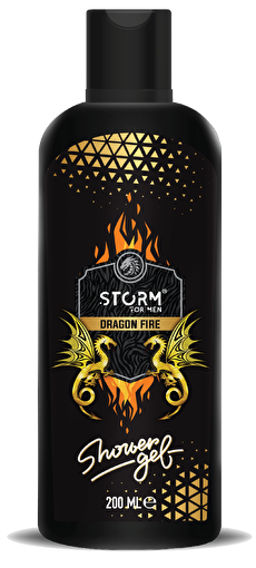 Picture of Storm For Men Dragon Fire Shower Gel 200 Ml (Moq 10.000 Pcs)