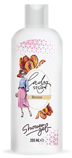 Picture of Lady Storm For Women Breeze Shower Gel 200 Ml 