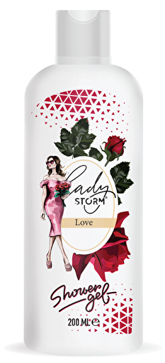 Picture of Lady Storm For Women Love Shower Gel 200 Ml