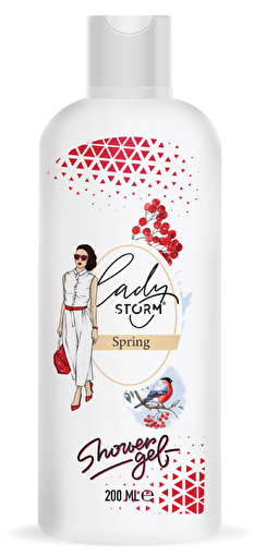Picture of Lady Storm For Women Spring Shower Gel 200 Ml