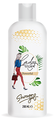 Picture of Lady Storm For Women Powerful Shower Gel 200 Ml