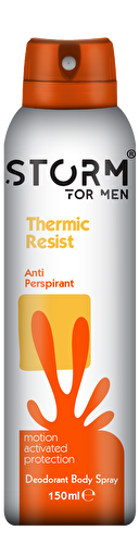 Picture of Storm Deodorant Spray For Men Anti Perspirant Thermic Resist 150 Ml
