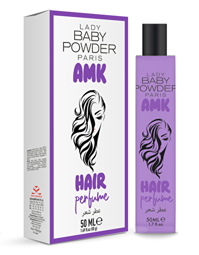 Picture of Lady Baby Powder Paris Amk Hair Perfume Purple 50 Ml