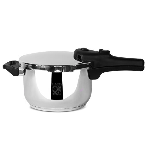 Picture of Serenk Modernist 5 L Pressure Cooker - 18/10 Stainless Steel, Induction Safe, Secure Lock