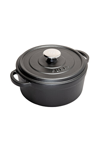 Picture of Sürel Cast iron round casserole     24 cm black