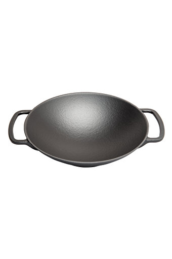 Picture of Sürel Cast iron wok pan   35 cm  black