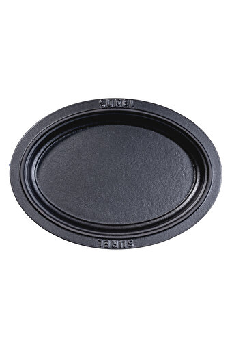 Picture of Sürel Cast iron kebap plate   28X20 cm