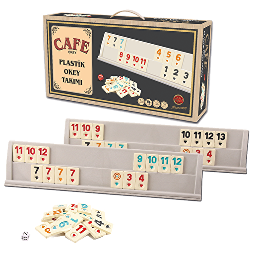 Picture of Star Cafe Plastic Okey Set
